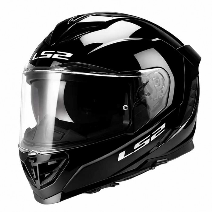Мотошлем LS2 FF818 STORM III SOLID, черный, размер XS