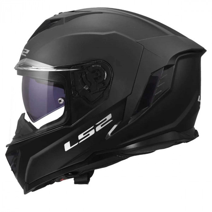 Мотошлем LS2 FF818 STORM III SOLID, черный матовый, размер XS
