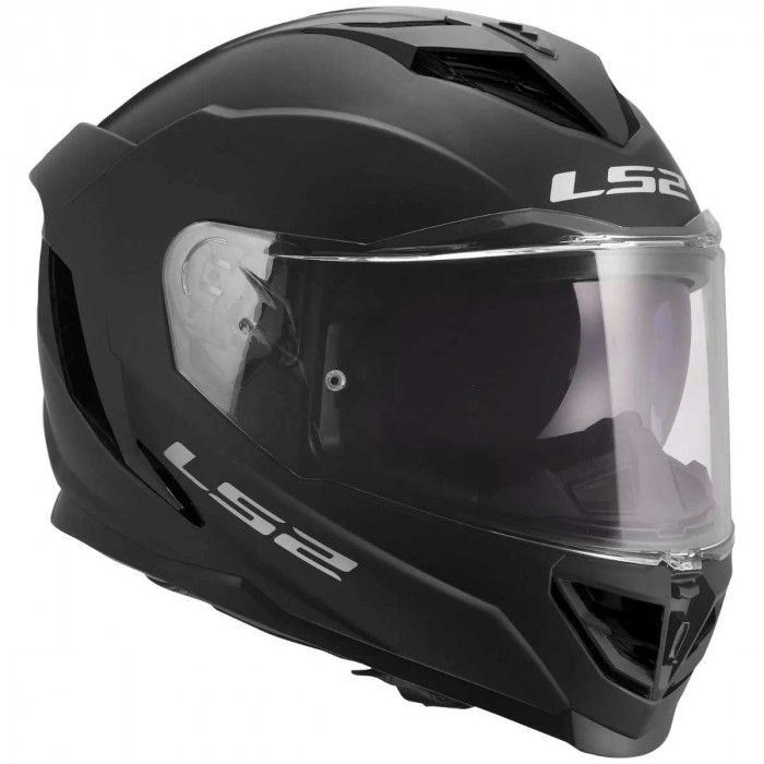 Мотошлем LS2 FF818 STORM III SOLID, черный матовый, размер XS