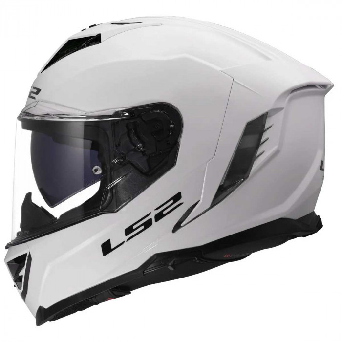 Мотошлем LS2 FF818 STORM III SOLID, белый, размер XS