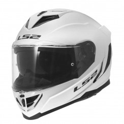 Мотошлем LS2 FF818 STORM III SOLID, белый, размер XS