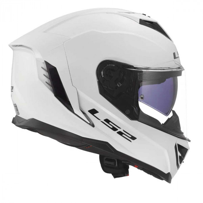 Мотошлем LS2 FF818 STORM III SOLID, белый, размер XS