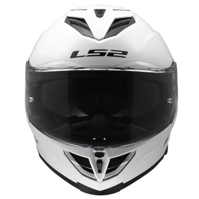 Мотошлем LS2 FF818 STORM III SOLID, белый, размер XS
