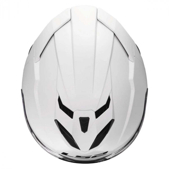 Мотошлем LS2 FF818 STORM III SOLID, белый, размер XS