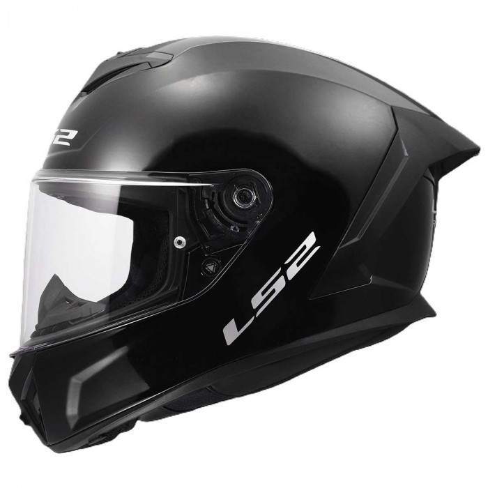 Мотошлем LS2 FF820 RAPID III SOLID, черный, размер 2XL