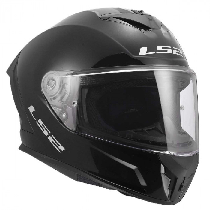 Мотошлем LS2 FF820 RAPID III SOLID, черный, размер 2XL