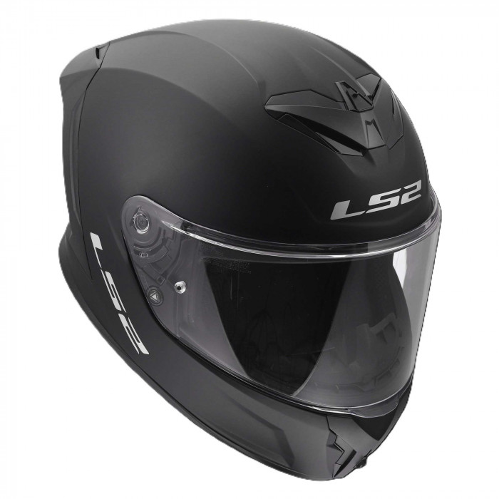 Мотошлем LS2 FF820 RAPID III SOLID, черный матовый, размер XS