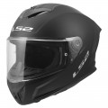 Мотошлем LS2 FF820 RAPID III SOLID, черный матовый