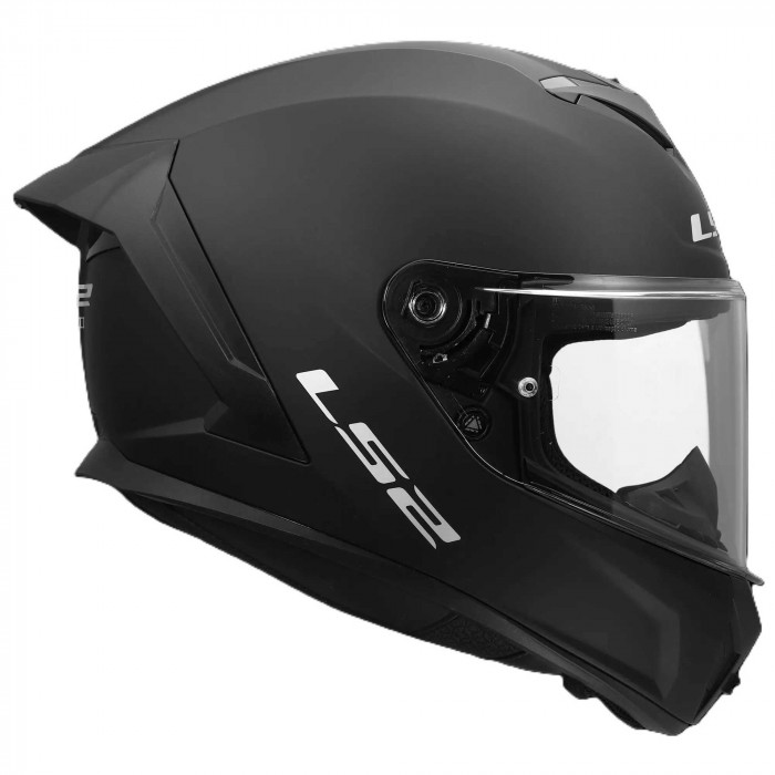 Мотошлем LS2 FF820 RAPID III SOLID, черный матовый, размер XS