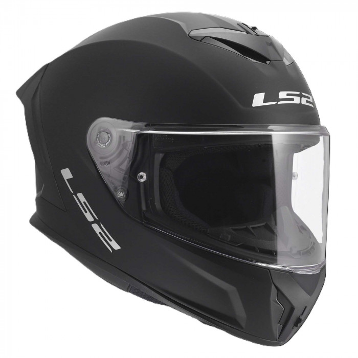 Мотошлем LS2 FF820 RAPID III SOLID, черный матовый, размер XS