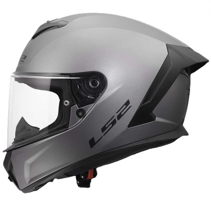 Мотошлем LS2 FF820 RAPID III SOLID, серый матовый, размер L