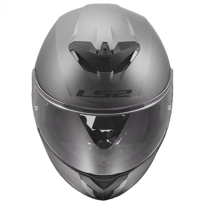 Мотошлем LS2 FF820 RAPID III SOLID, серый матовый, размер L