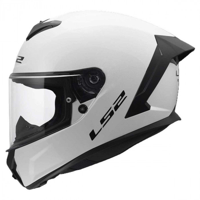 Мотошлем LS2 FF820 RAPID III SOLID, белый, размер S