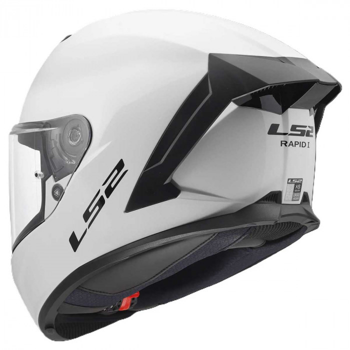 Мотошлем LS2 FF820 RAPID III SOLID, белый, размер S