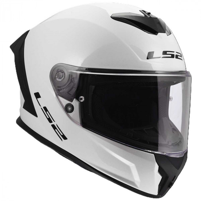 Мотошлем LS2 FF820 RAPID III SOLID, белый, размер S