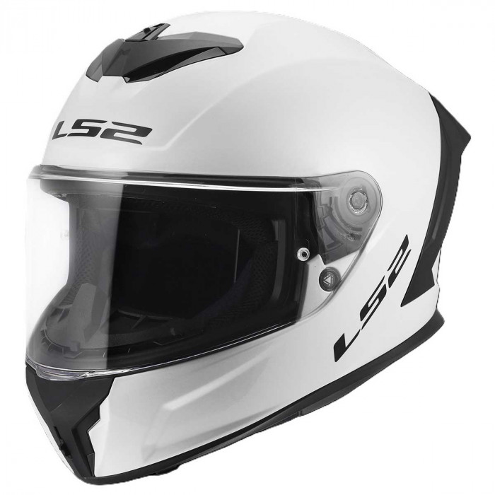 Мотошлем LS2 FF820 RAPID III SOLID, белый, размер S