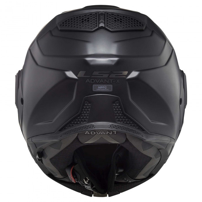 Мотошлем LS2 FF901 ADVANT X SOLID, черный матовый