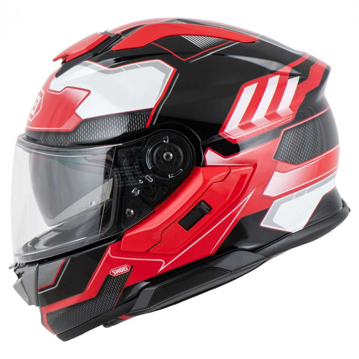 Мотошлем SHOEI GT-Air 3 AGILITY, красно-черно-белый