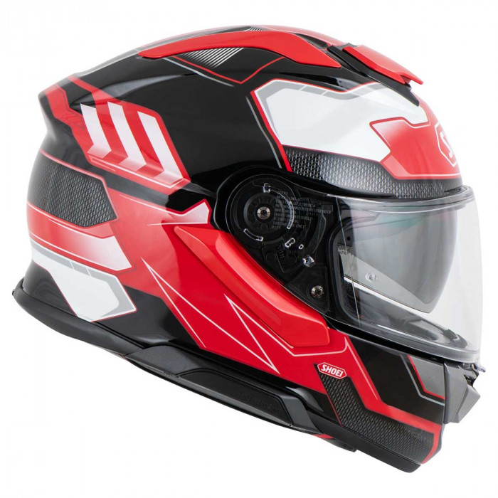 Мотошлем SHOEI GT-Air 3 AGILITY, красно-черно-белый