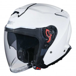 Мотошлем SMK GTJ, цвет Белый White GL100