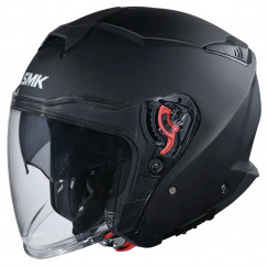 Мотошлем SMK GTJ, цвет Черный Матовый Matt Black MA200