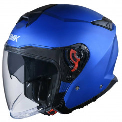 Мотошлем SMK GTJ, цвет Синий Flame Blue MA500