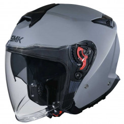Мотошлем SMK GTJ, цвет Серый Nardo Grey MA600