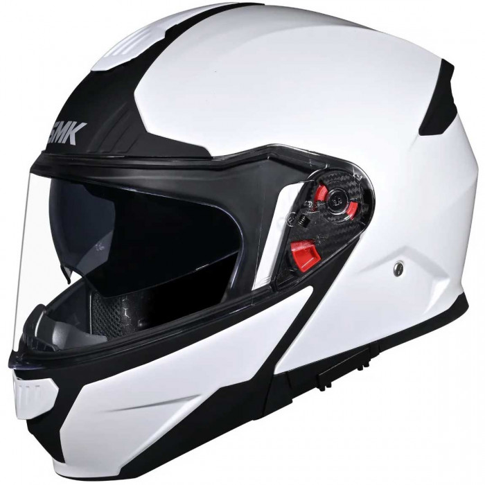 Мотошлем SMK Gullwing, цвет Белый White GL100