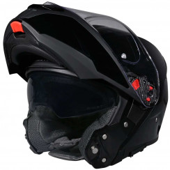 Мотошлем SMK Gullwing, цвет Черный Black GL200