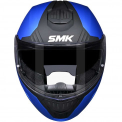 Мотошлем SMK Gullwing, цвет Синий Flame Blue MA500