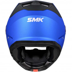 Мотошлем SMK Gullwing, цвет Синий Flame Blue MA500