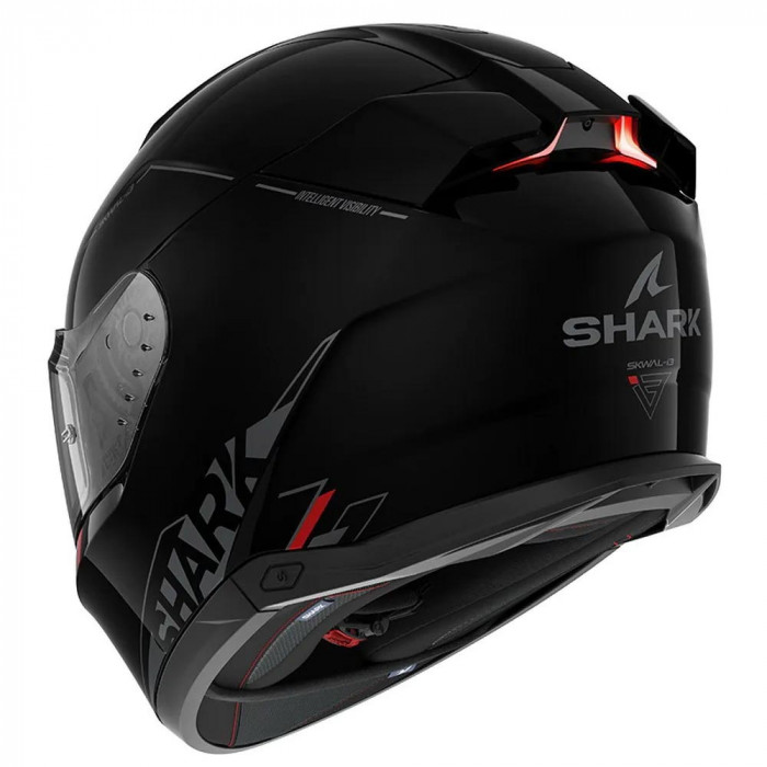 Мотошлем SHARK SKWAL i3 BLANK SP, цвет Черный, Размер XS