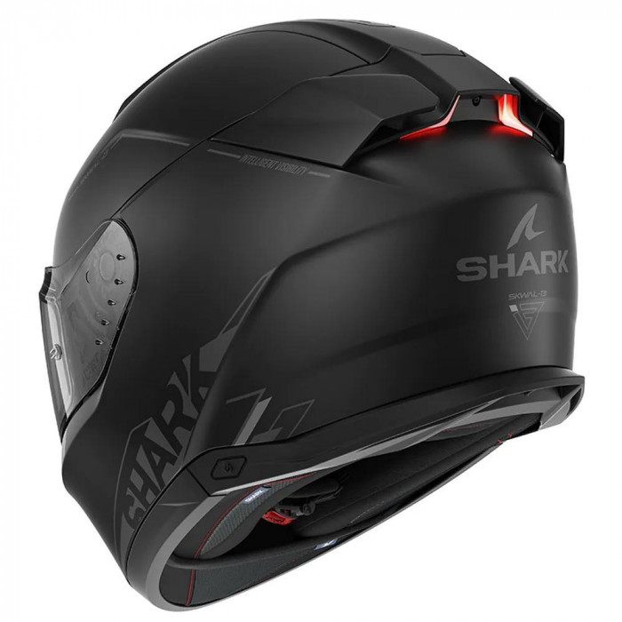 Мотошлем SHARK SKWAL i3 BLANK SP MAT, цвет Черный Матовый, Размер L