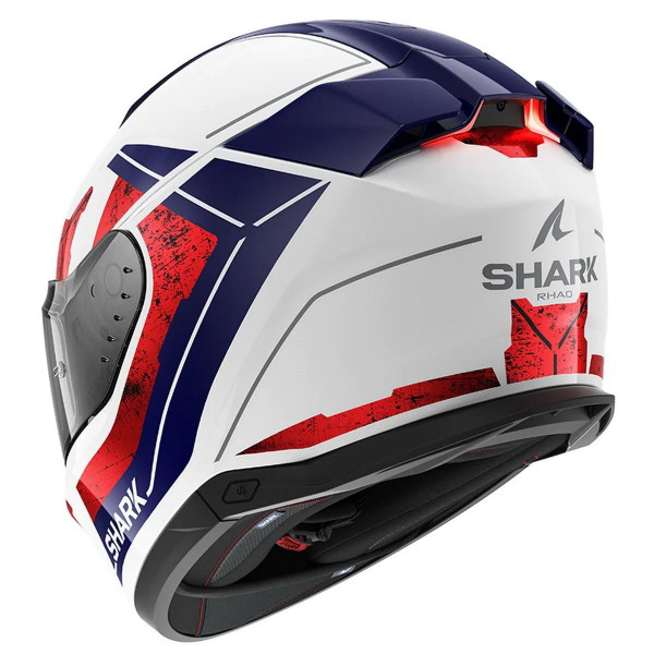 Мотошлем SHARK SKWAL i3 RHAD, цвет Белый/Синий/Красный, Размер L