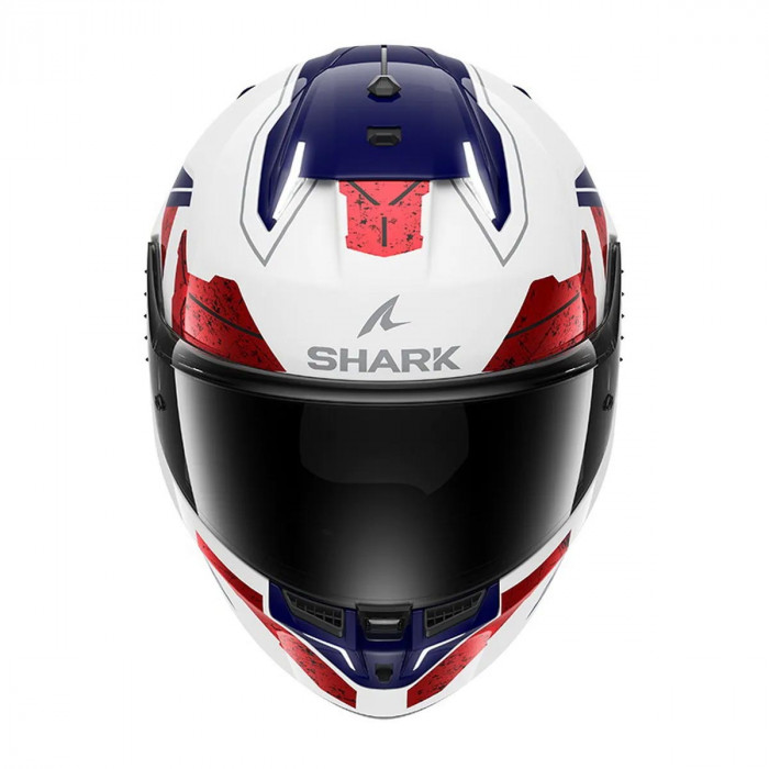 Мотошлем SHARK SKWAL i3 RHAD, цвет Белый/Синий/Красный, Размер M