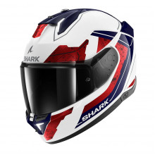 [SHARK] Мотошлем SKWAL i3 RHAD, цвет Белый/Синий/Красный, Размер L