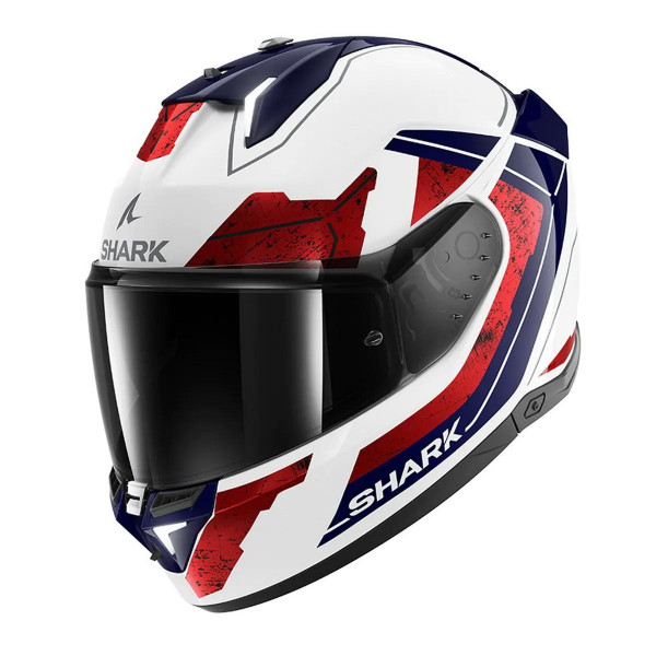 Мотошлем SHARK SKWAL i3 RHAD, цвет Белый/Синий/Красный, Размер L