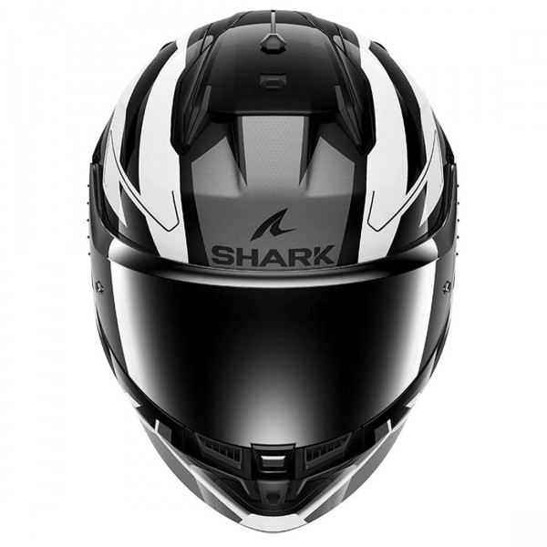 Мотошлем SHARK D-SKWAL 3 SIZLER, цвет Черный/Белый/Серый, Размер L