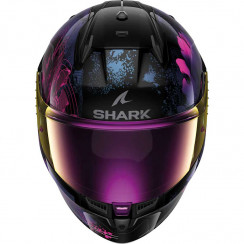 Мотошлем SHARK D-SKWAL 3 MAYFER, цвет Черный/Фиолетовый
