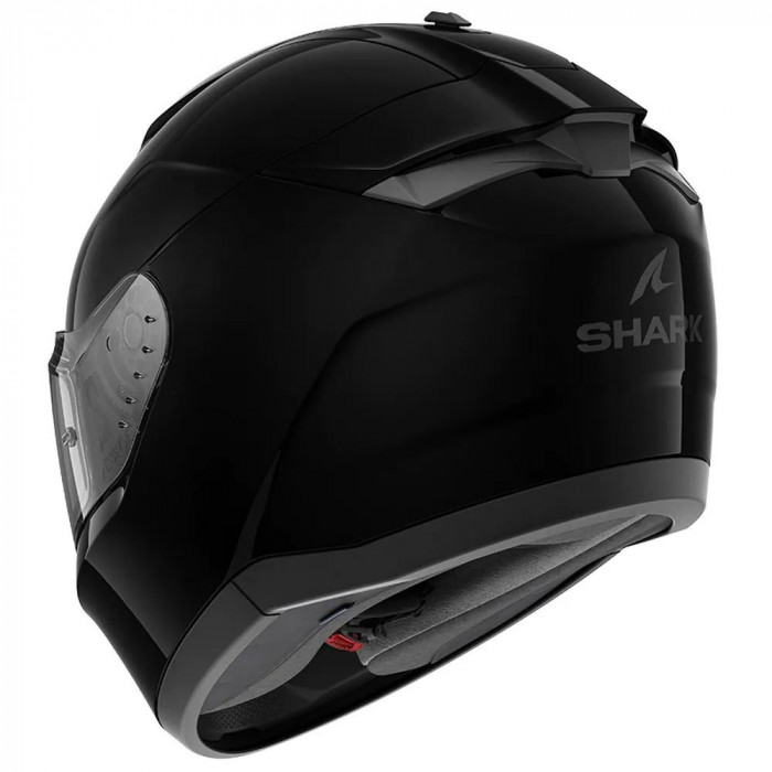 Мотошлем Shark RIDILL BLANK, чёрный, глянцевый, 2XL