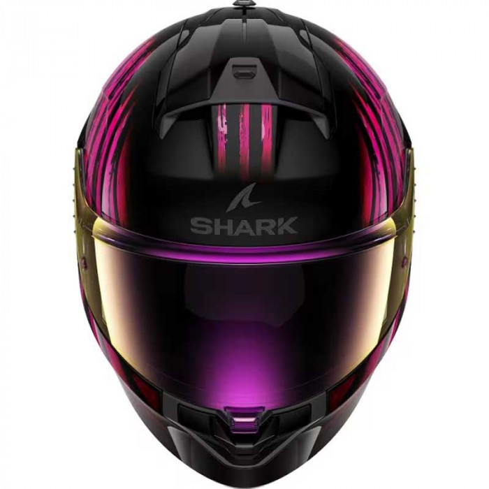 Мотошлем SHARK RIDILL 2 ASSYA , цвет Черный/Розовый, Размер 2XL