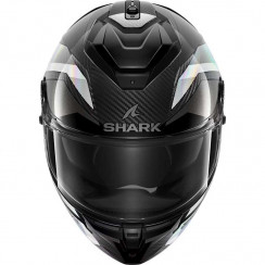Мотошлем SHARK SPARTAN GT PRO RITMO CARBON, цвет Антрацит Карбон/Серебристый