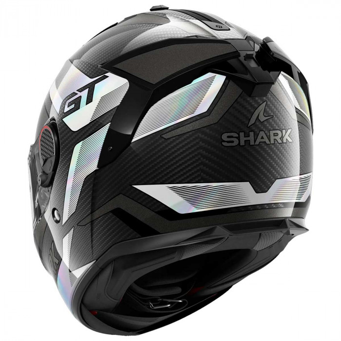 Мотошлем SHARK SPARTAN GT PRO RITMO CARBON, цвет Антрацит Карбон/Серебристый, Размер M