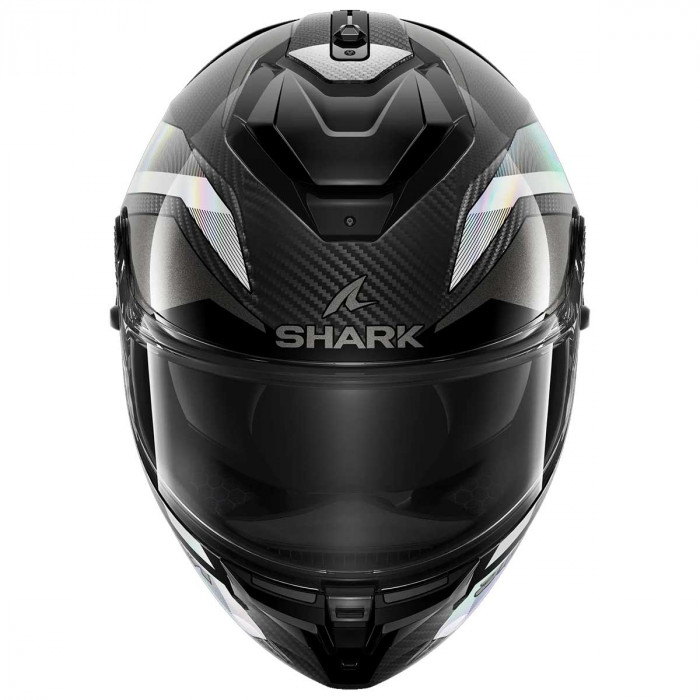 Мотошлем SHARK SPARTAN GT PRO RITMO CARBON, цвет Антрацит Карбон/Серебристый, Размер M