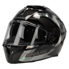 Мотошлем SHARK SPARTAN GT PRO RITMO CARBON, цвет Антрацит Карбон/Серебристый