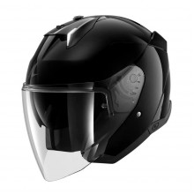 [SHARK] Мотошлем SKWAL i3 JET BLANK, цвет Черный, Размер S