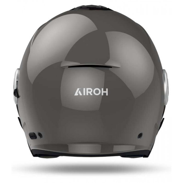 Мотошлем Airoh HELYOS COLOR Glossy, тёмно -серый, L