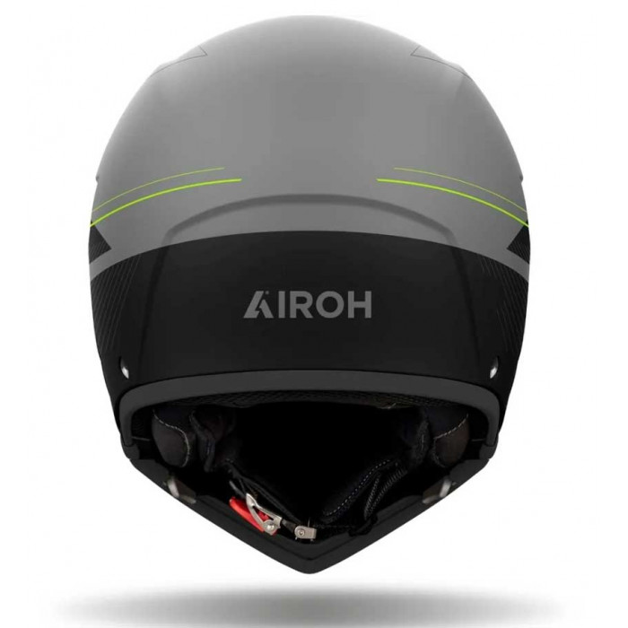 Мотошлем Airoh J110 SLIM, жёлтый матовый, S