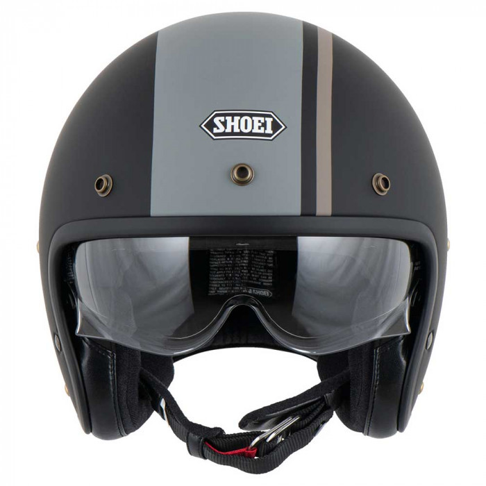 Мотошлем SHOEI J.O2 AVENTURE, черно-серо-белый