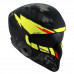 Мотошлем SUOMY ARMOR HI VOLT, цвет Черный Матовый/Желтый, Размер M